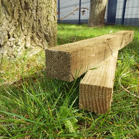 Treated Raised Bed Post - 2ft